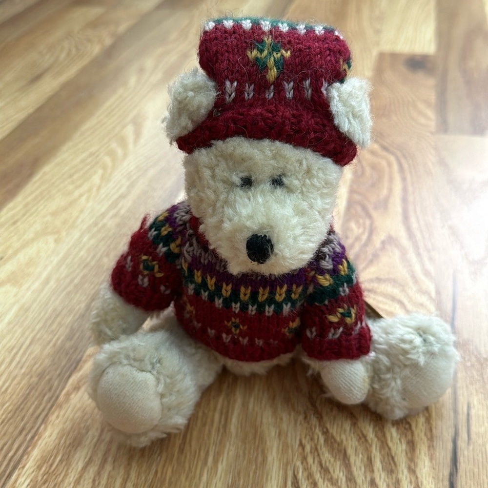 Boyds Bears Retired Christmas Winter Bear Gunnar